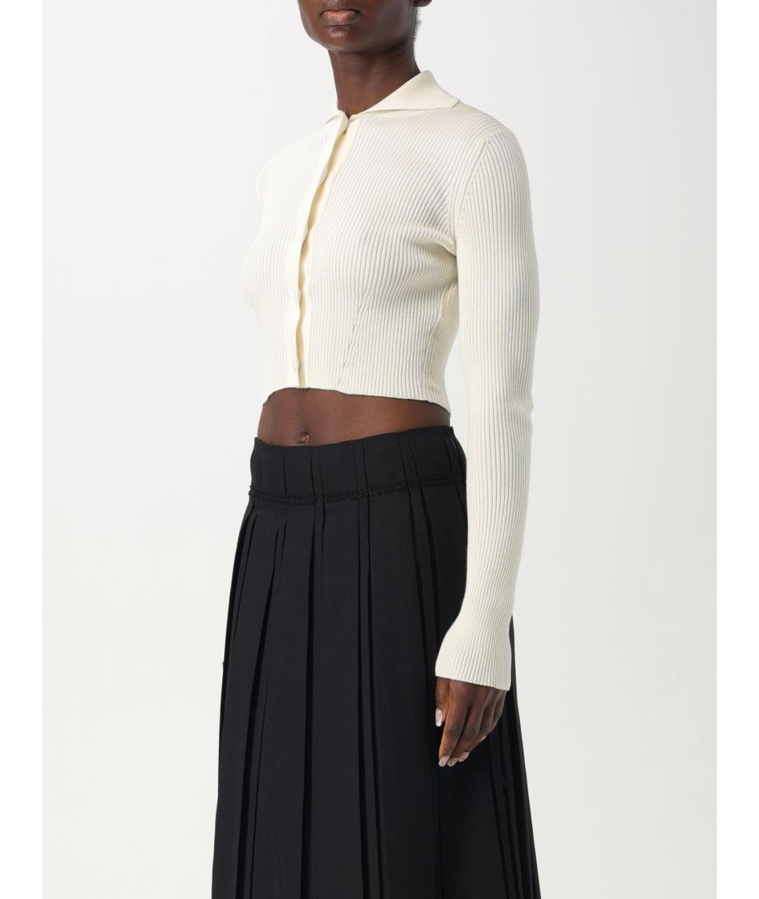 JIL SANDER Бежевый кардиган, фото 5