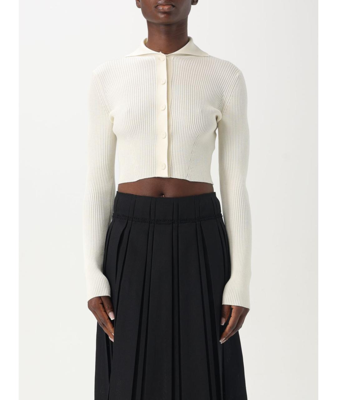 JIL SANDER Бежевый кардиган, фото 2
