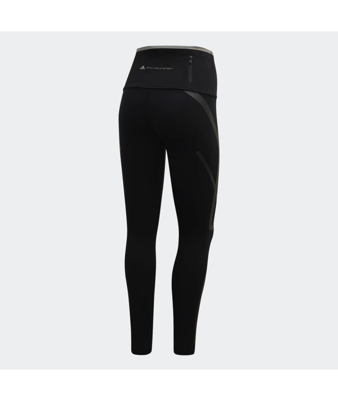 ADIDAS BY STELLA MCCARTNEY Черные полиэстеровые спортивные брюки и шорты, фото 3