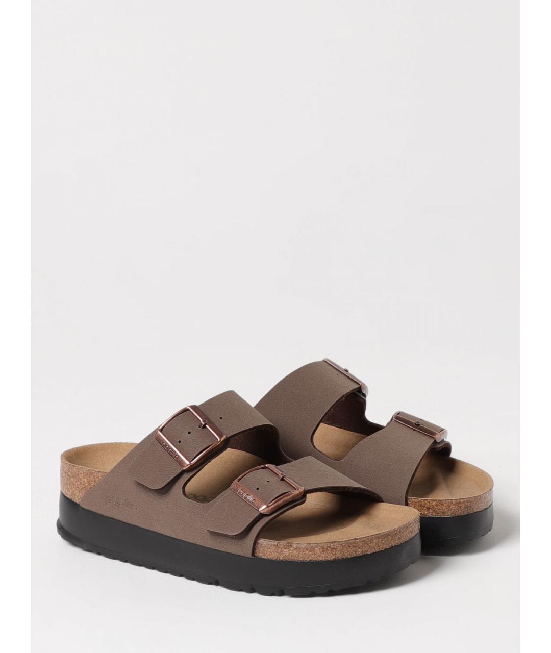 BIRKENSTOCK Коричневые сандалии, фото 2