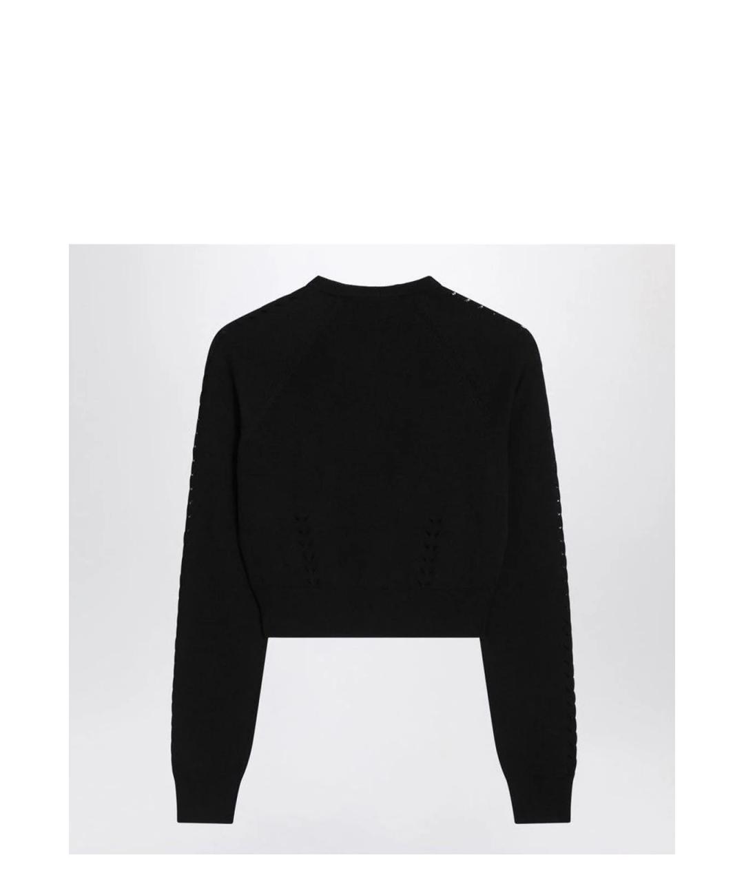 DOLCE&GABBANA Черный вискозный кардиган, фото 7
