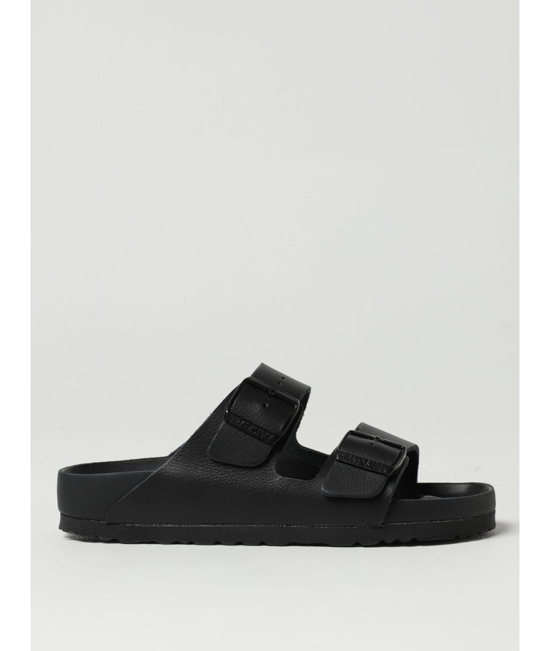 BIRKENSTOCK Черные шлепанцы, фото 5