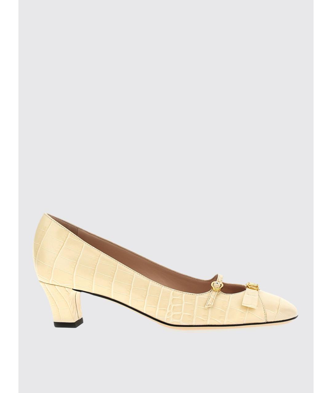 VALENTINO Бежевые туфли, фото 5