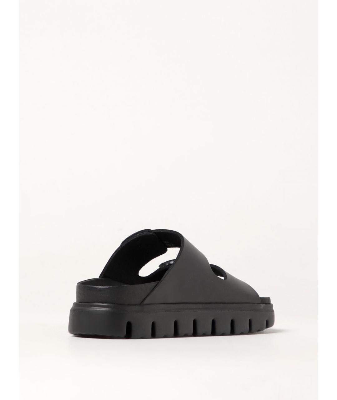 BIRKENSTOCK Черные шлепанцы, фото 3