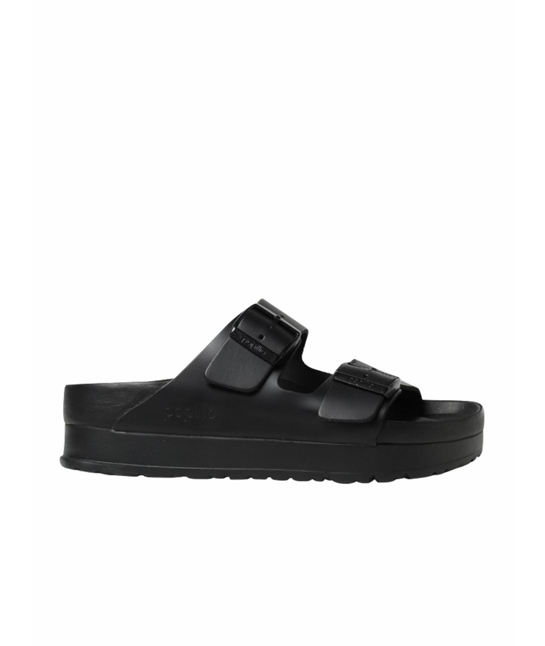 BIRKENSTOCK Черные шлепанцы, фото 1