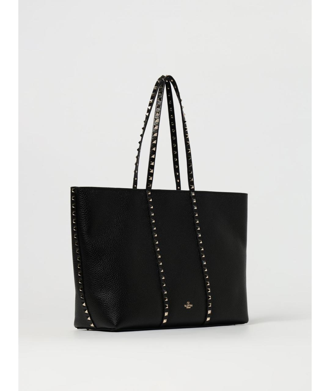 VALENTINO Черная сумка тоут, фото 3