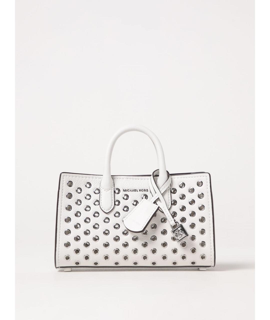 MICHAEL KORS Белая сумка тоут, фото 4