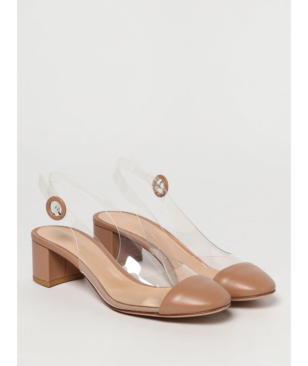 GIANVITO ROSSI Розовые туфли, фото 2