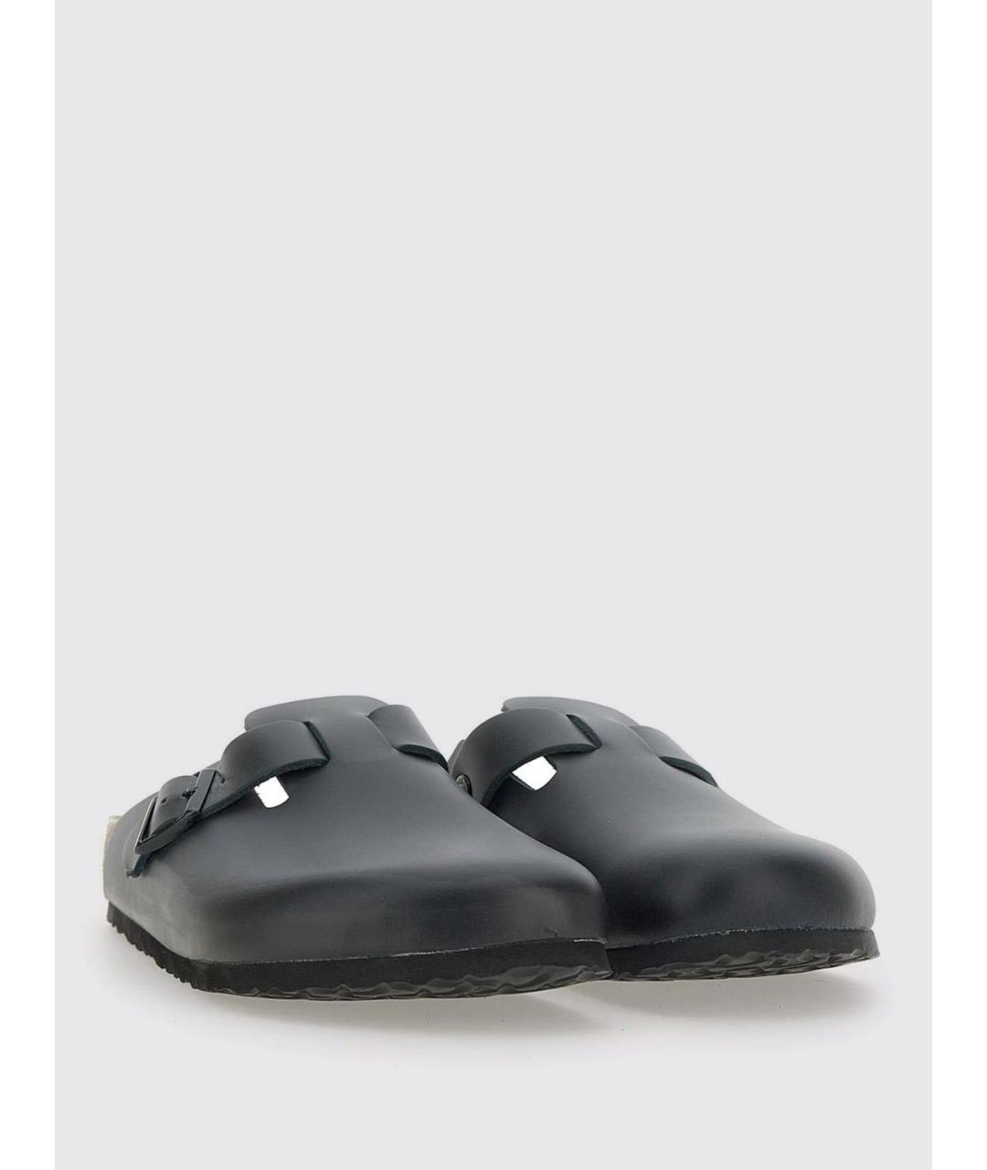 BIRKENSTOCK Черные шлепанцы, фото 2