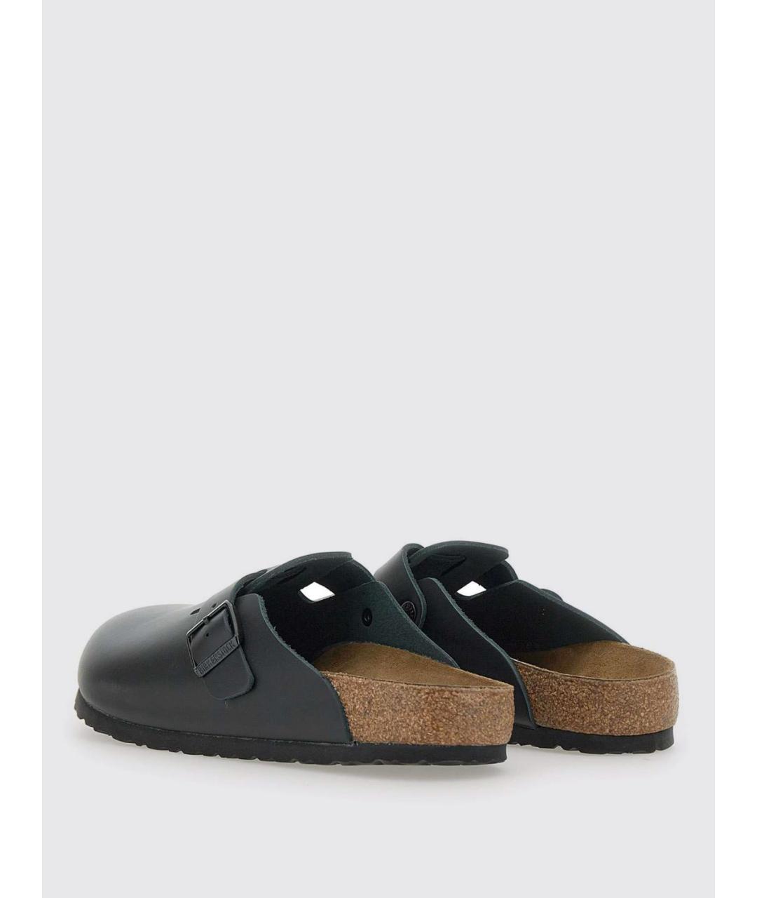 BIRKENSTOCK Черные шлепанцы, фото 3