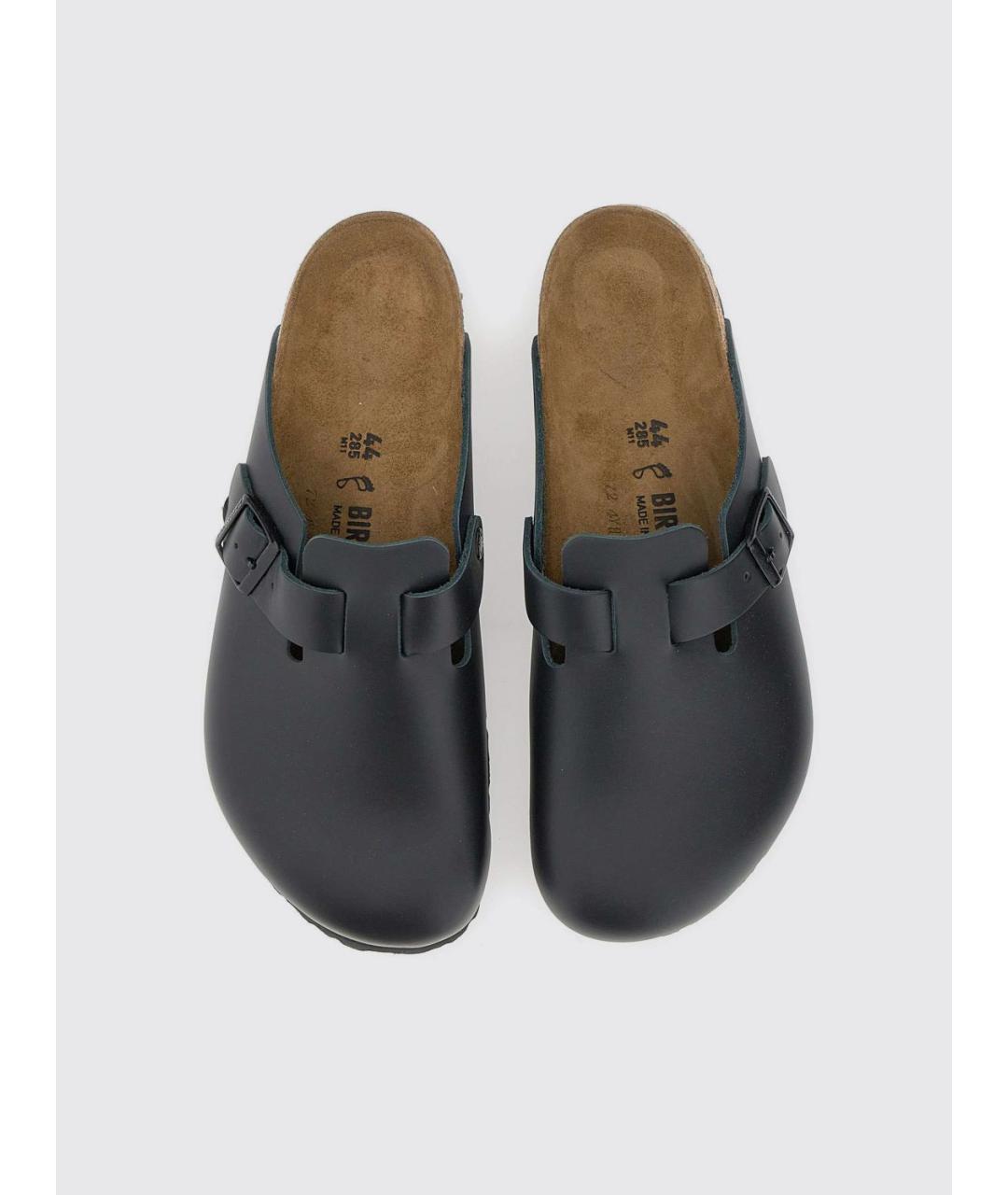 BIRKENSTOCK Черные шлепанцы, фото 4