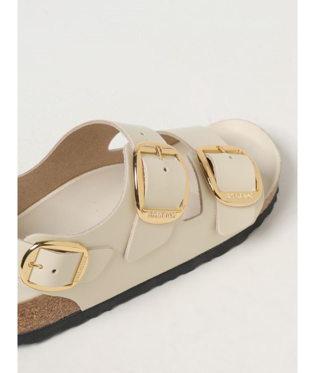 BIRKENSTOCK Бежевые сандалии, фото 4