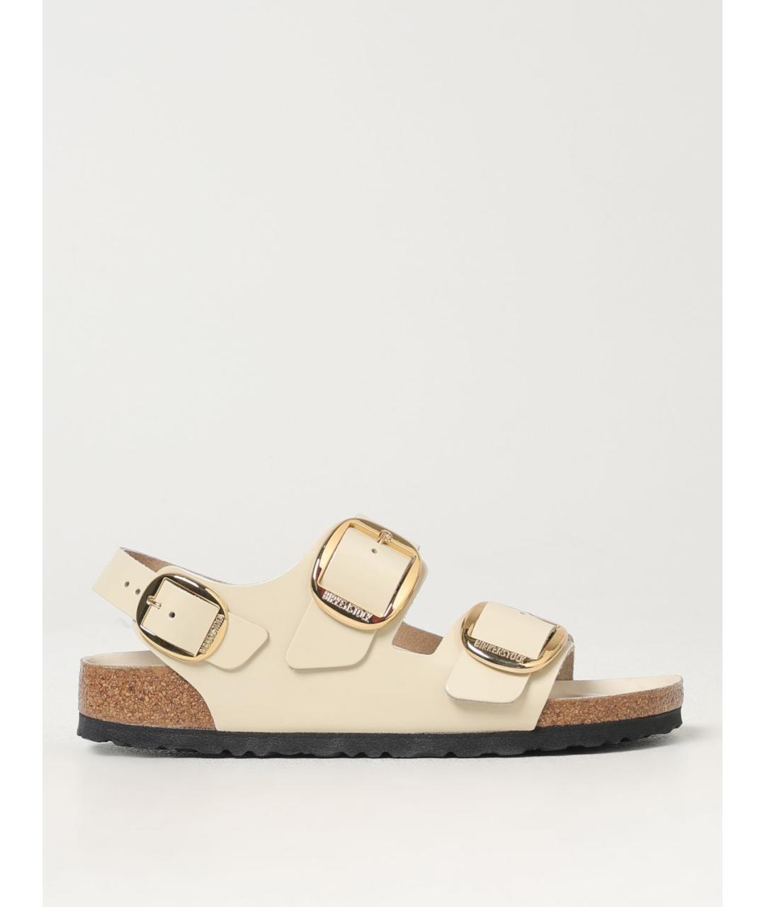 BIRKENSTOCK Бежевые сандалии, фото 5