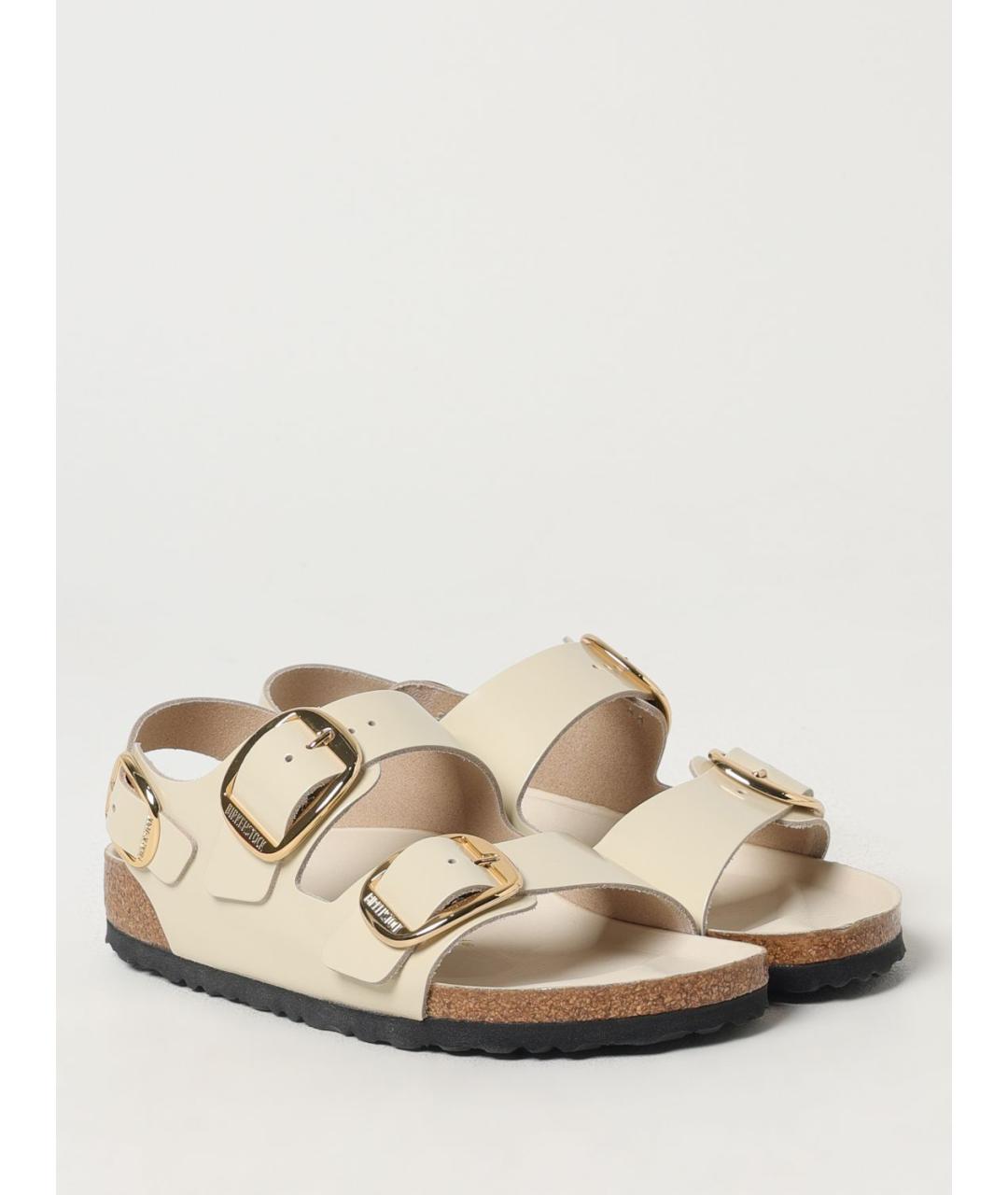 BIRKENSTOCK Бежевые сандалии, фото 2