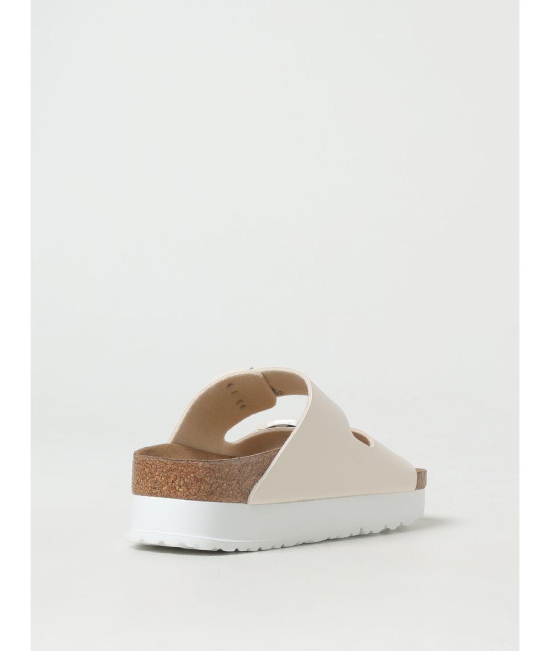 BIRKENSTOCK Белые шлепанцы, фото 3
