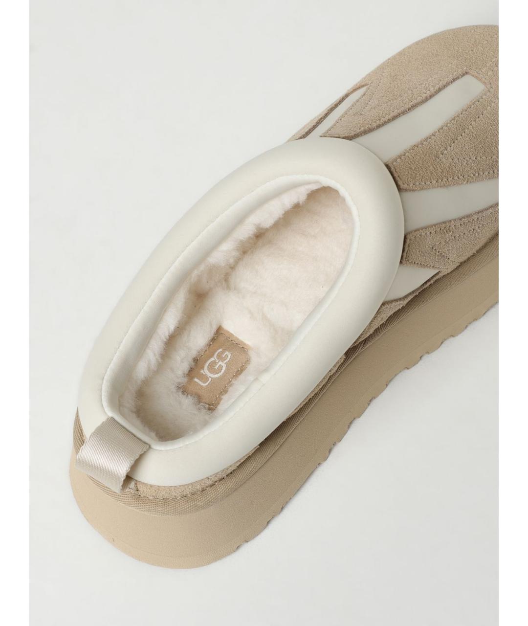 UGG AUSTRALIA Бежевые сабо, фото 4