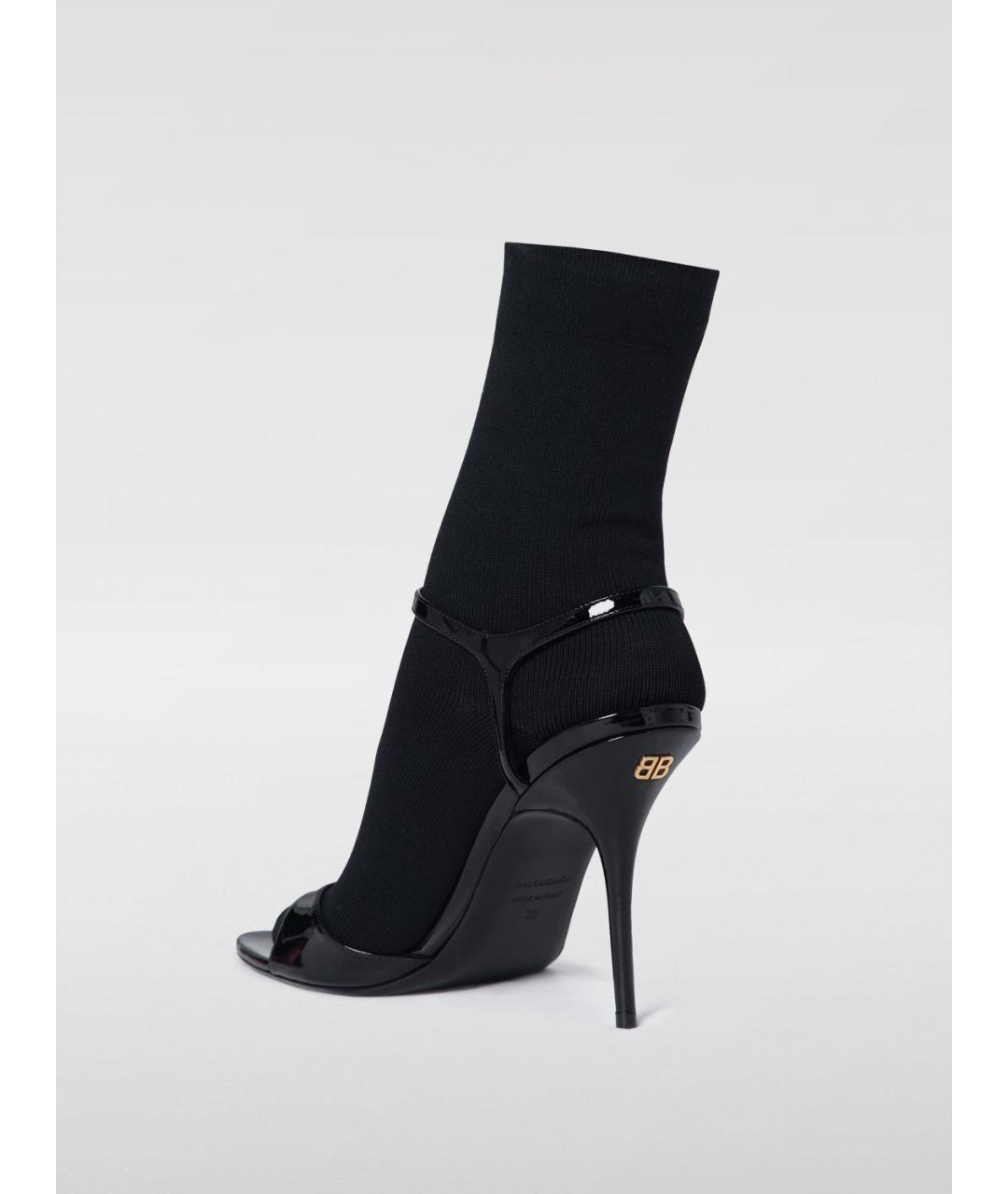 BALENCIAGA Черные босоножки, фото 3