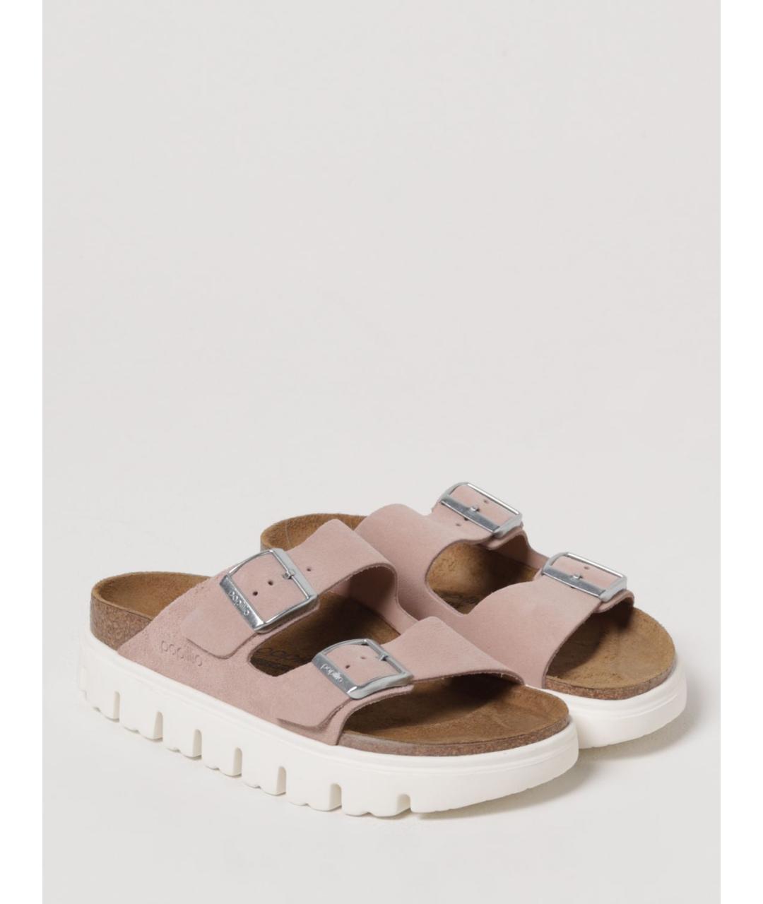 BIRKENSTOCK Розовые шлепанцы, фото 2