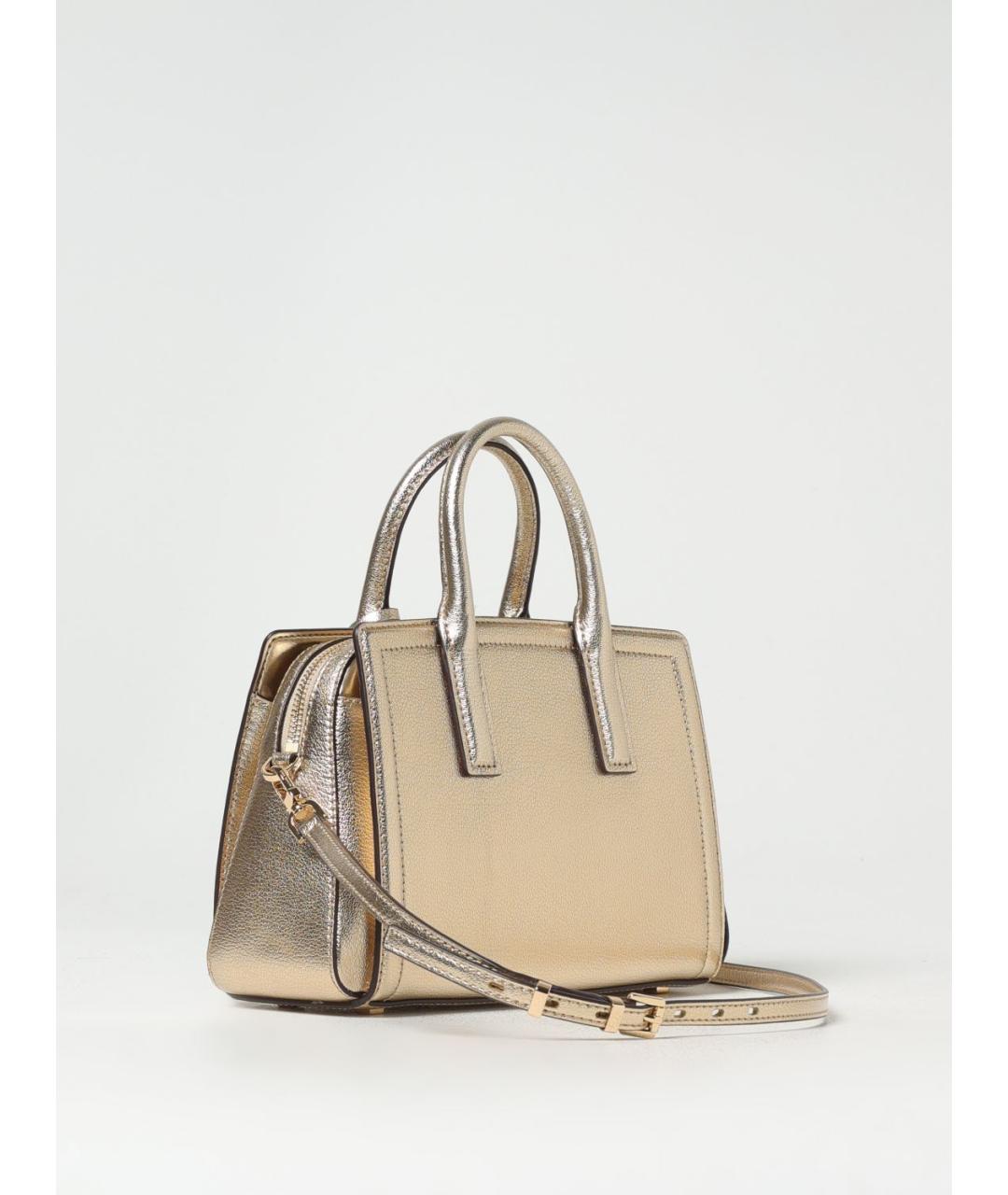 MICHAEL KORS Золотая сумка тоут, фото 2