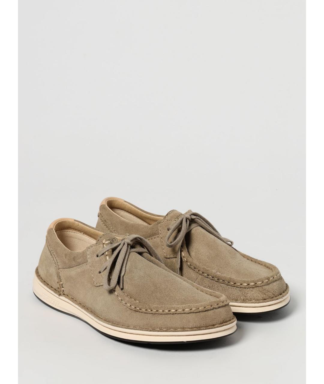 BIRKENSTOCK Бежевые низкие ботинки, фото 2