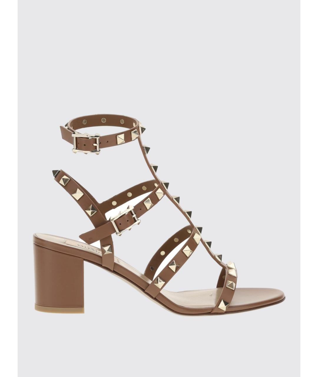 VALENTINO Коричневые босоножки, фото 4