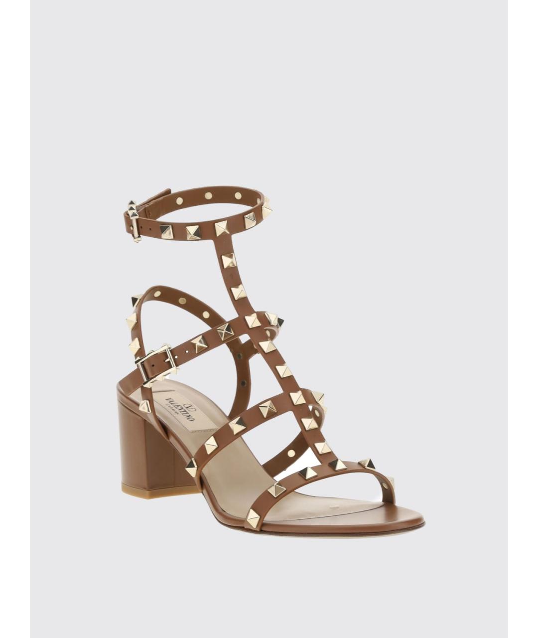 VALENTINO Коричневые босоножки, фото 2