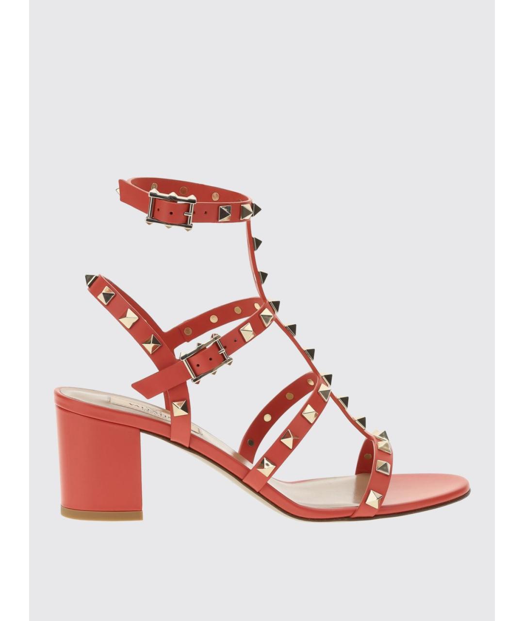 VALENTINO Оранжевое босоножки, фото 4
