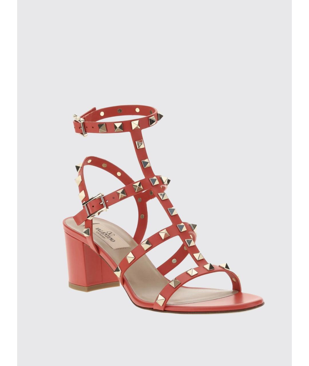 VALENTINO Оранжевое босоножки, фото 2