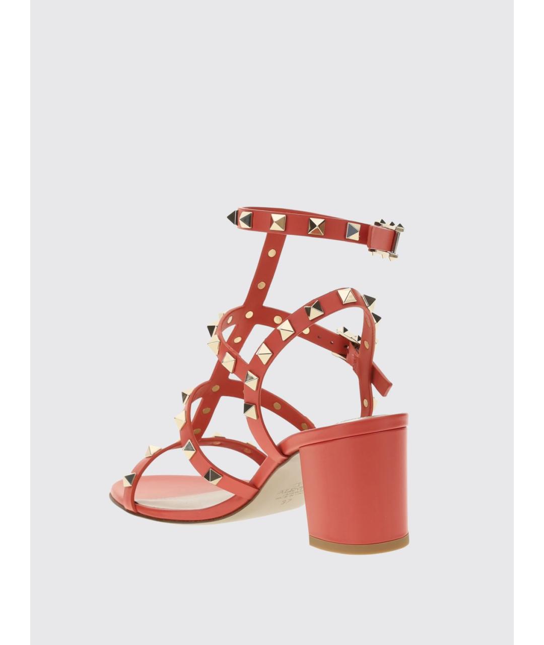 VALENTINO Оранжевое босоножки, фото 3