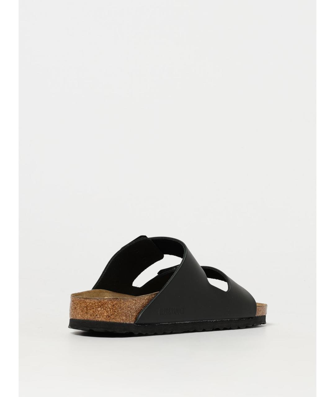 BIRKENSTOCK Черные шлепанцы, фото 3