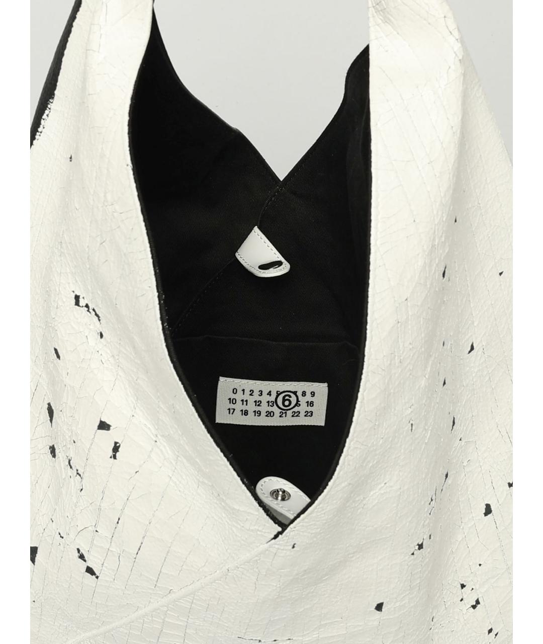 MM6 MAISON MARGIELA Белая сумка тоут, фото 5