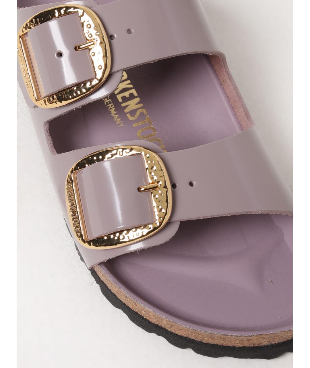 BIRKENSTOCK Фиолетовые шлепанцы, фото 4