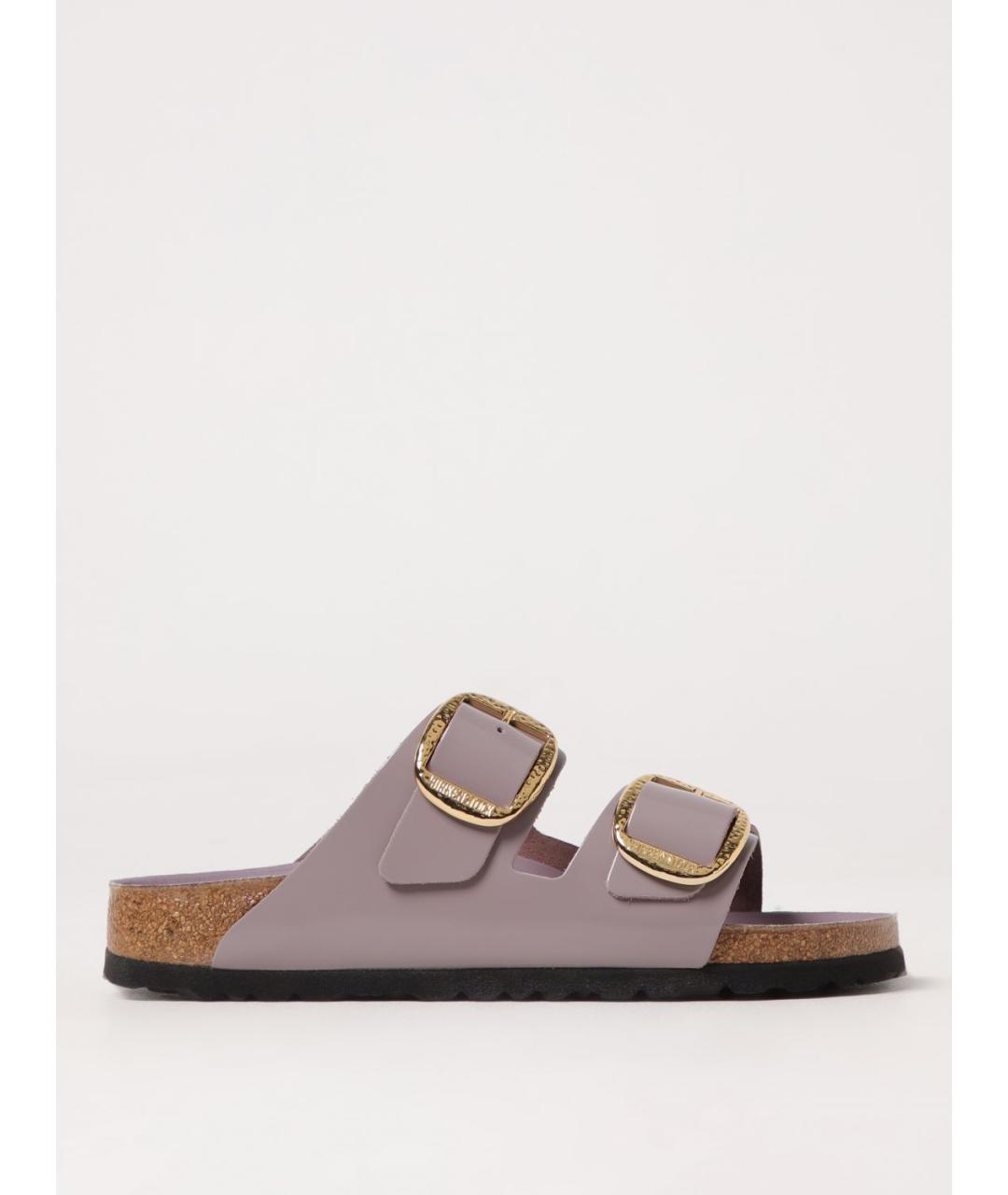 BIRKENSTOCK Фиолетовые шлепанцы, фото 5