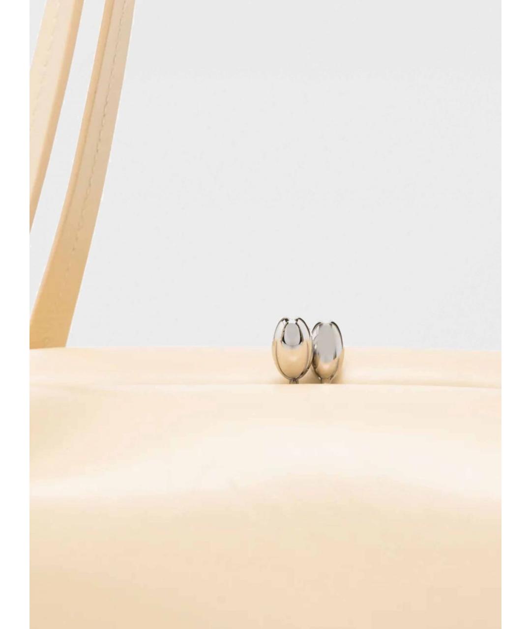 JIL SANDER Бежевая сумка через плечо, фото 4