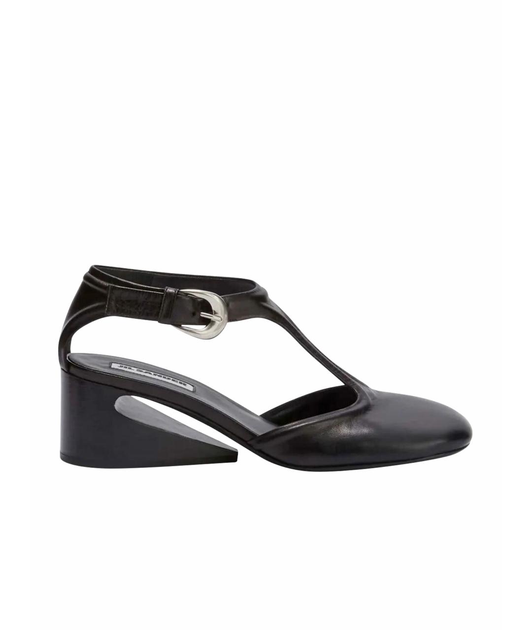 JIL SANDER Черные туфли, фото 1