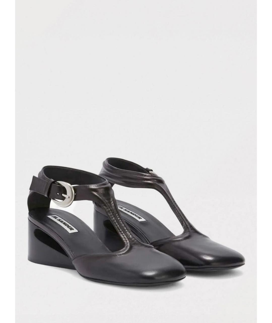 JIL SANDER Черные туфли, фото 2