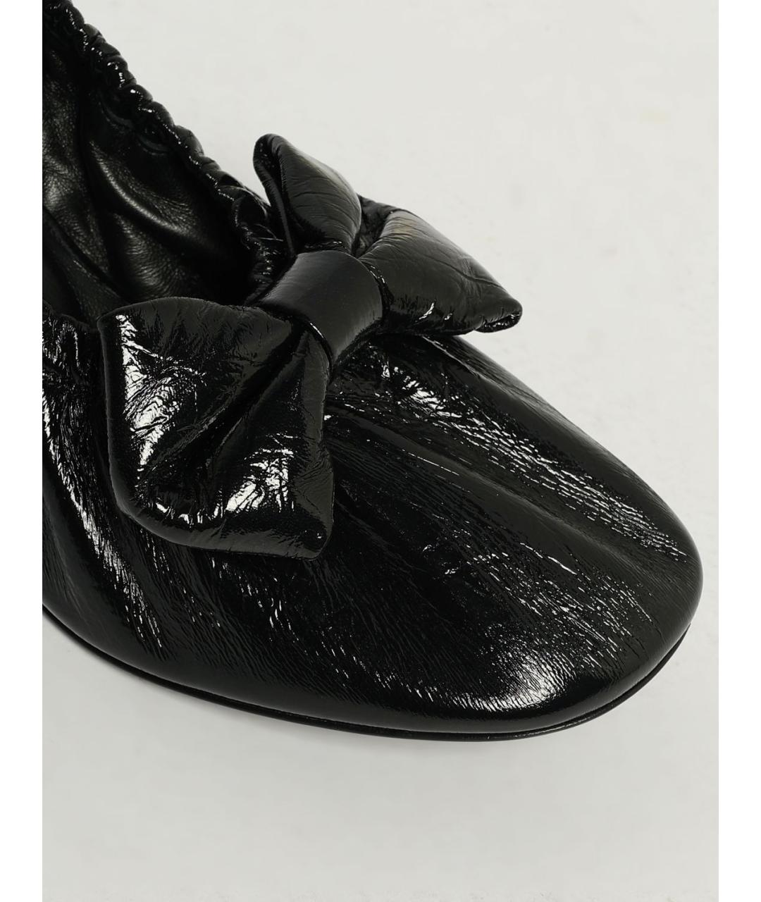 ACNE STUDIOS Черные кожаные туфли, фото 4