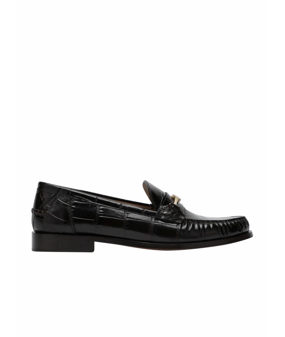 FERRAGAMO Коричневые лоферы, фото 1