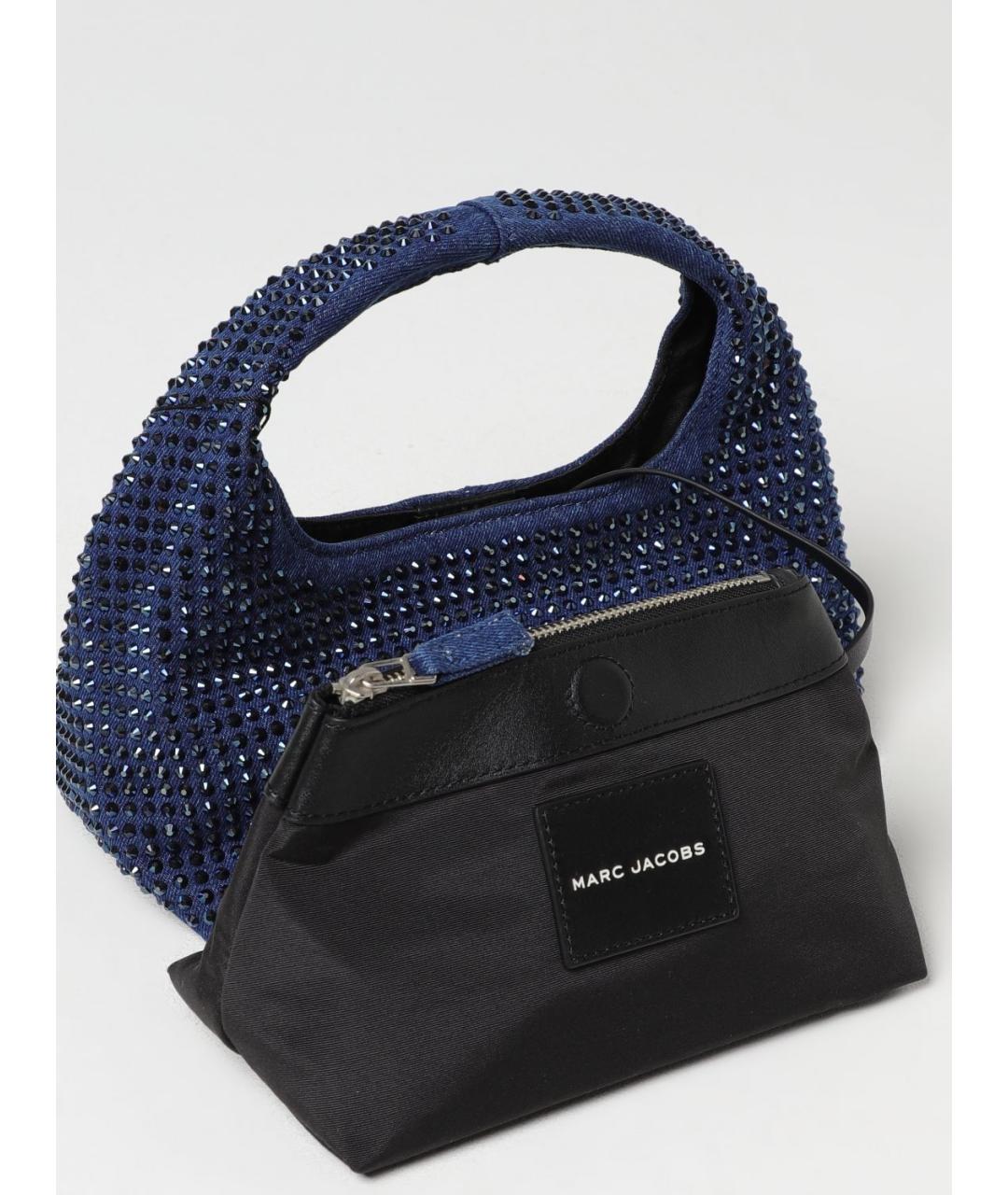 MARC JACOBS Синяя сумка с короткими ручками, фото 3