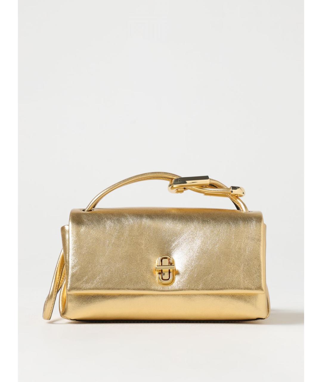 MARC JACOBS Золотая сумка через плечо, фото 4