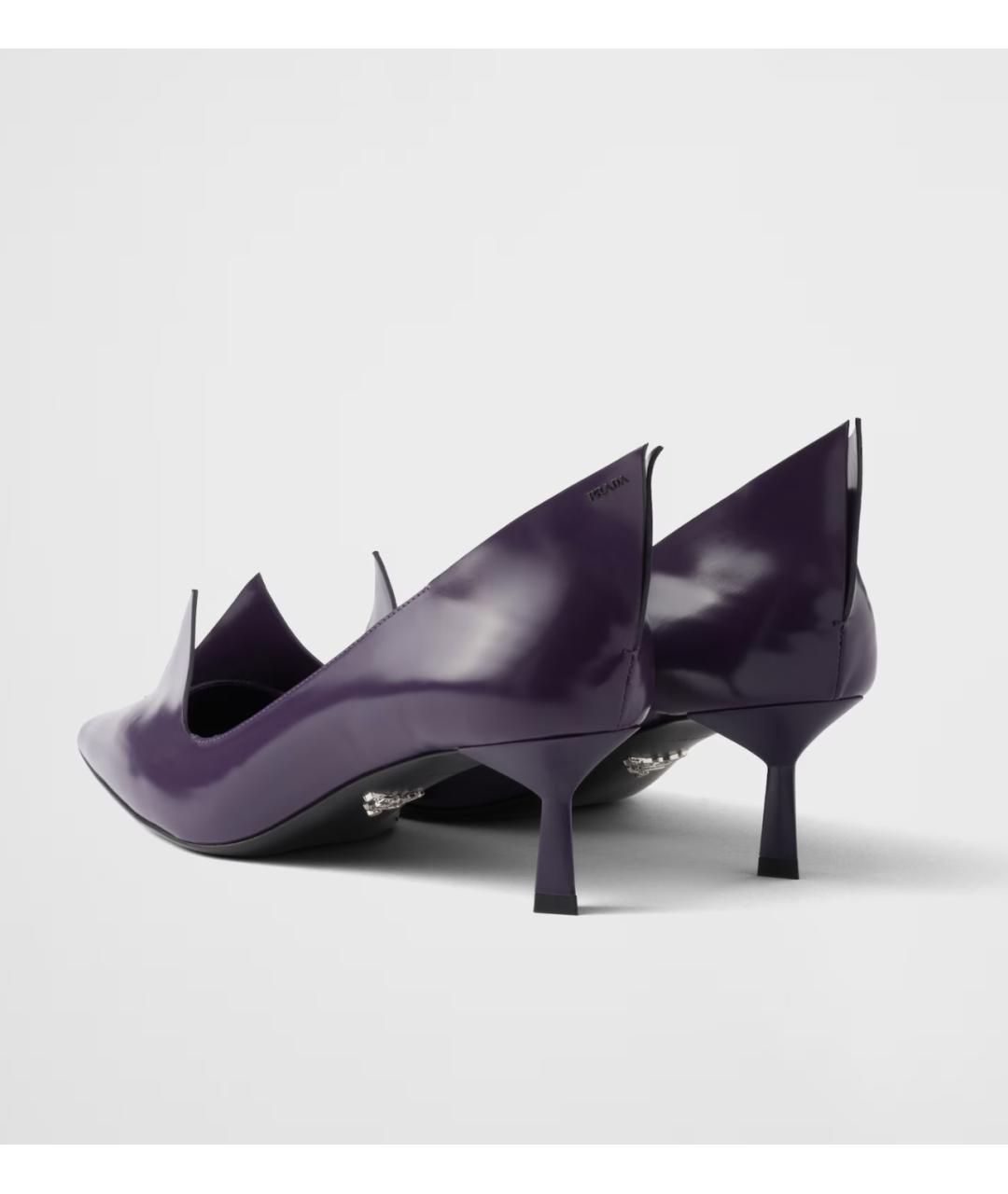 PRADA Фиолетовые туфли, фото 3