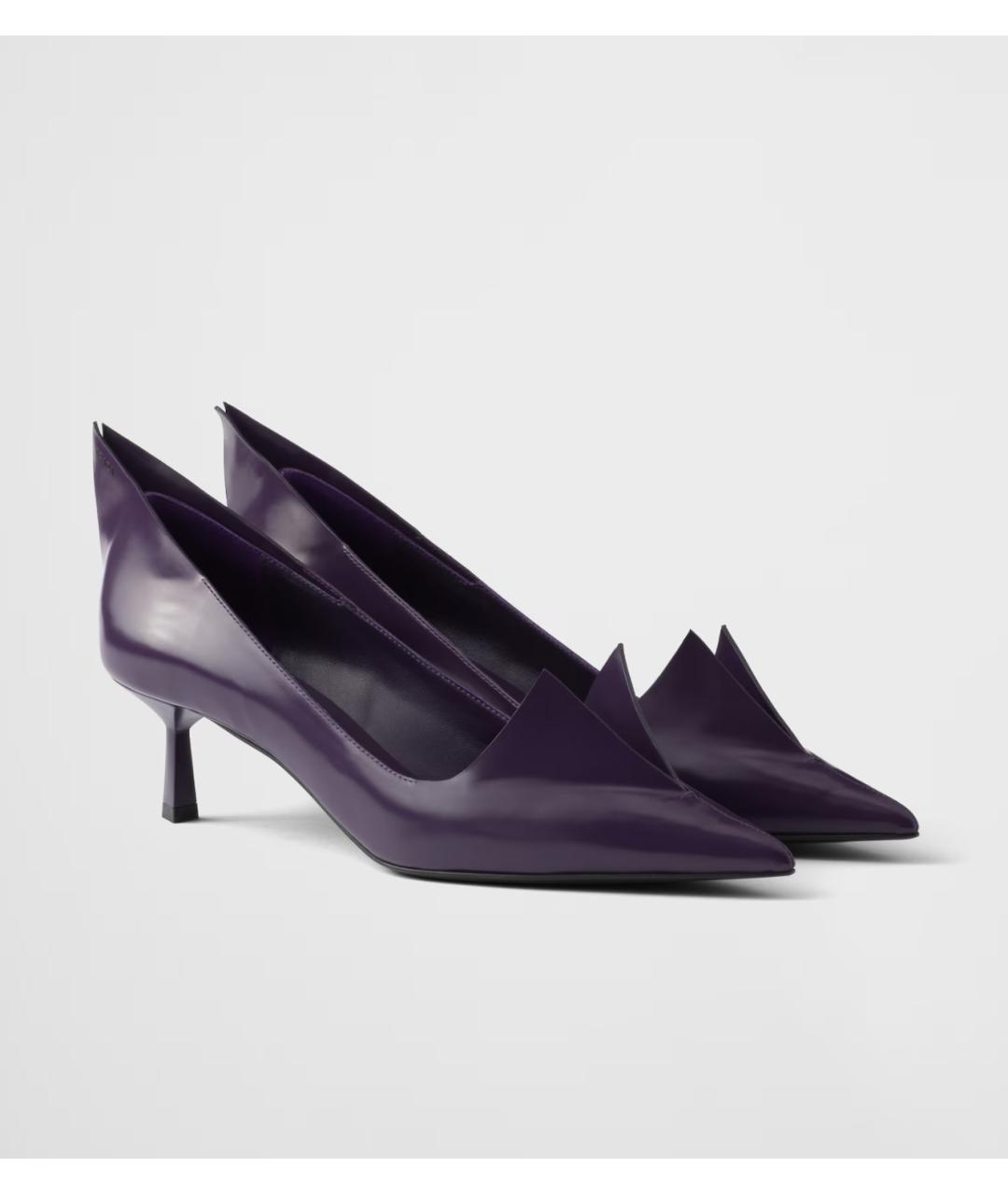 PRADA Фиолетовые туфли, фото 2