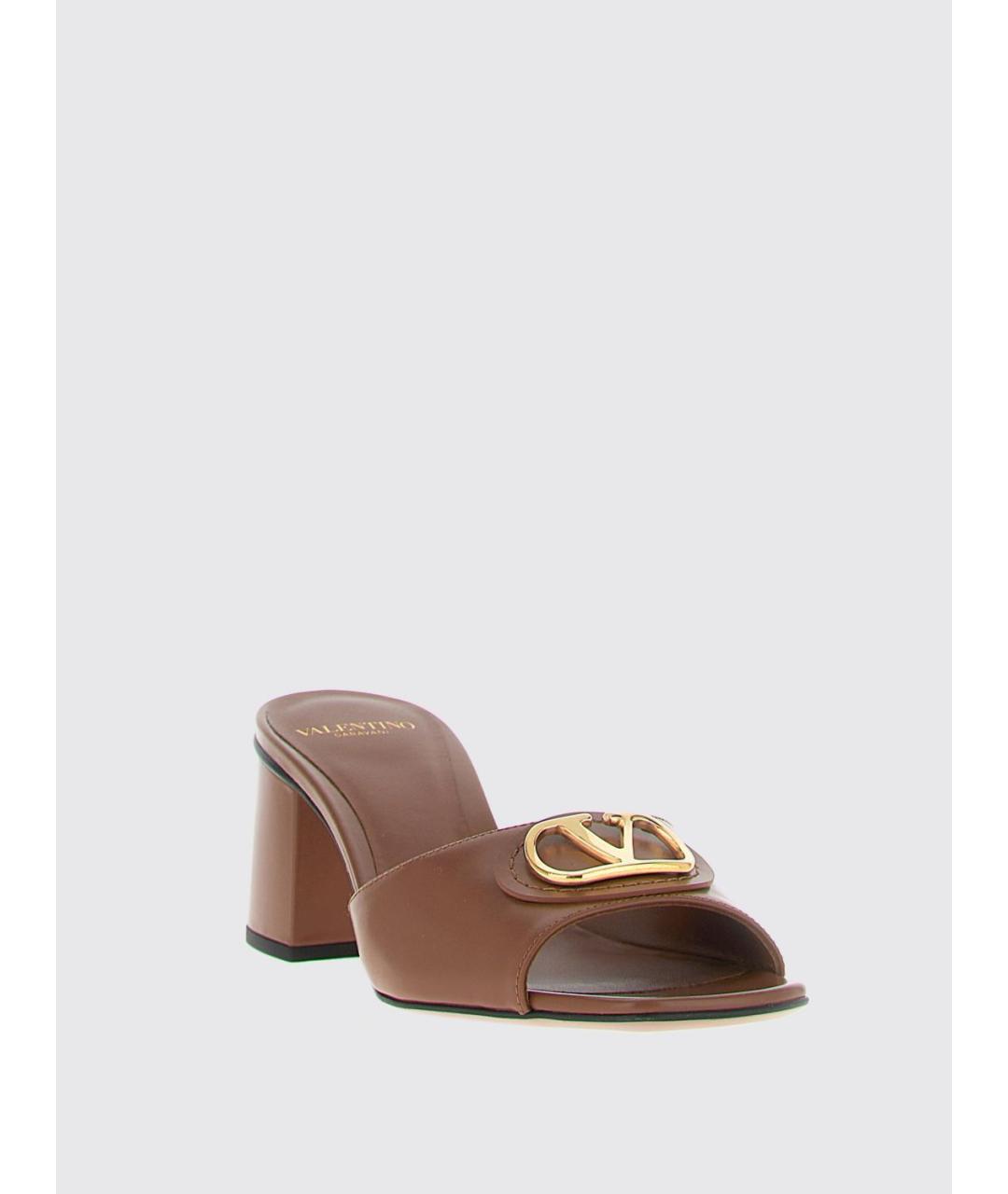 VALENTINO Коричневые босоножки, фото 2