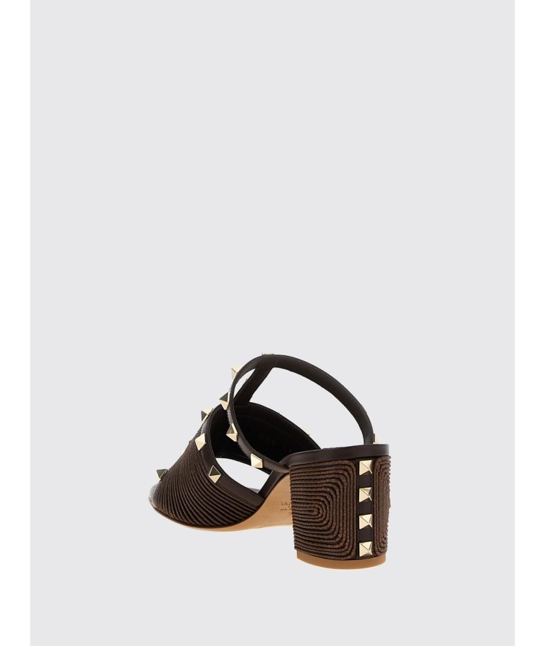 VALENTINO Коричневые босоножки, фото 3
