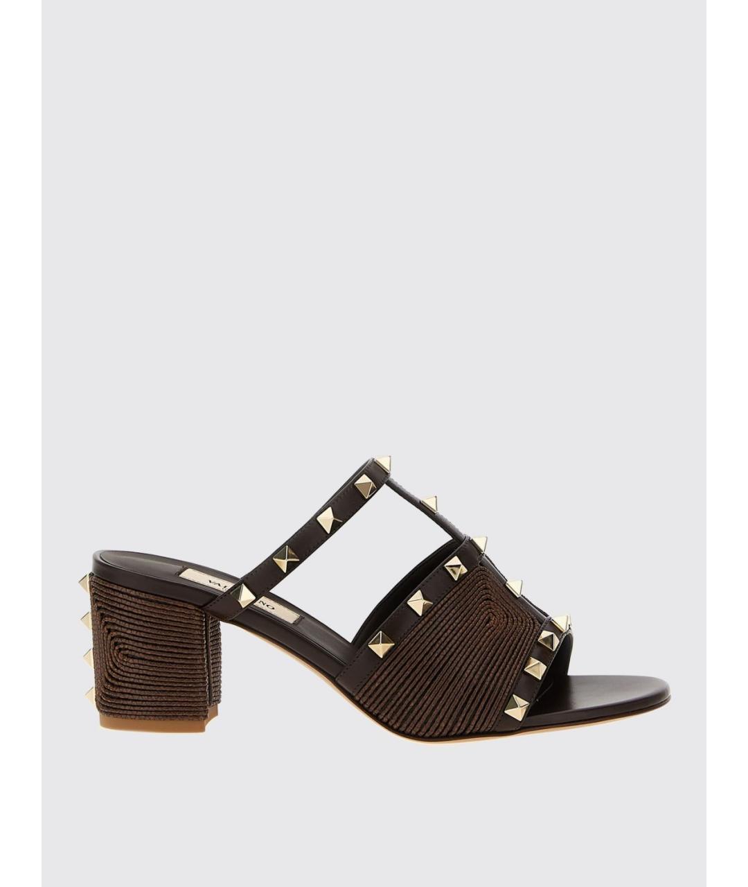 VALENTINO Коричневые босоножки, фото 5