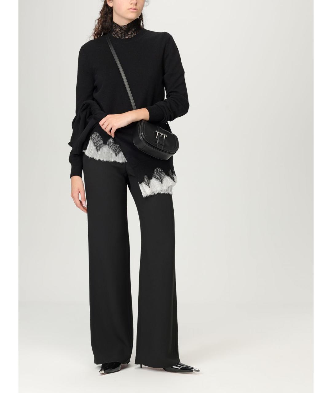 ALEXANDER MCQUEEN Черный хлопковый кардиган, фото 3