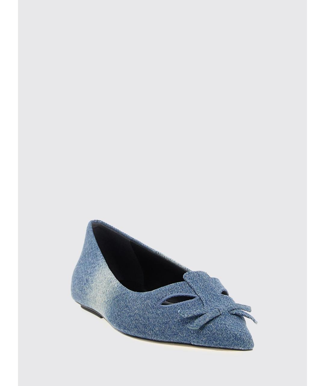 MARC JACOBS Синие балетки, фото 2