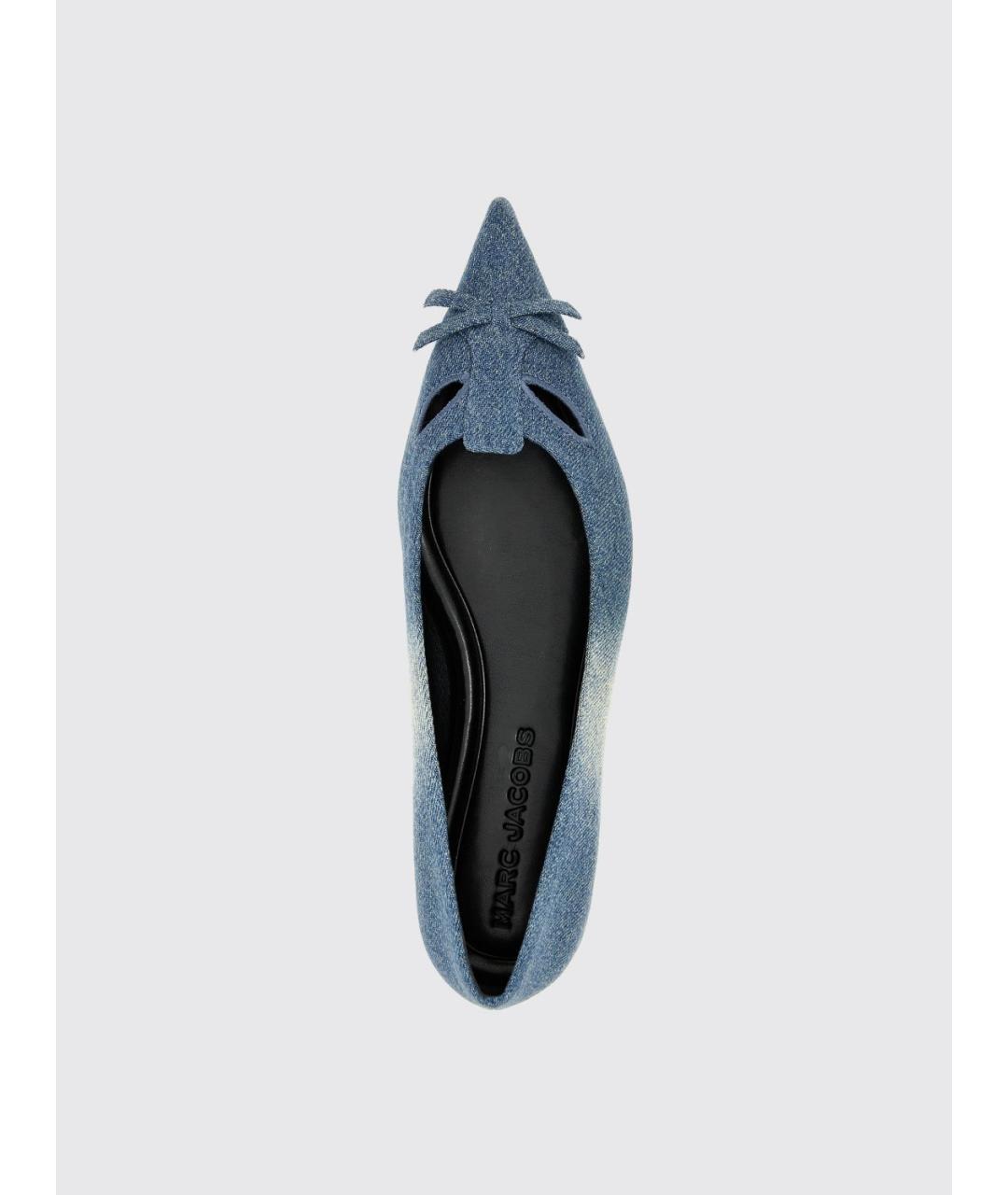 MARC JACOBS Синие балетки, фото 4