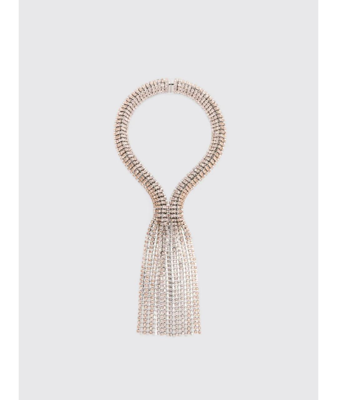 PACO RABANNE Серебряное латунное колье, фото 4