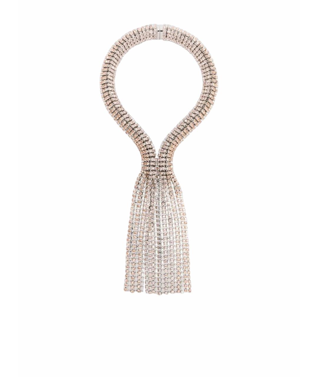 PACO RABANNE Серебряное латунное колье, фото 1